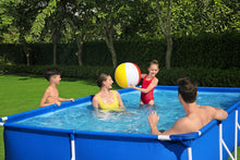 Load image into Gallery viewer, Bestway Steel Pro Frame Piscine carrée sans pompe en acier Bleu 400 x 211 x 81 cm bleu 56405