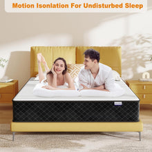 Load image into Gallery viewer, MOLPHIT Oeko-TEX Certified Mattress 90 x 190 cm, Thickness 25 cm, Independent Pocket Sprung Mattress, Adult and Children's Bed Mattress, Single Mattress, Perfect Support, Durable and Quiet