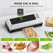 Load image into Gallery viewer, Bonsenkitchen Food Vacuum Sealer - Vacuum Sealer for Vacuum Cooking and Preserving Fresh Food, Including Vacuum Bags 40