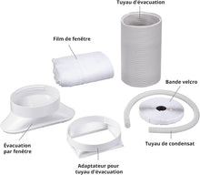 Load image into Gallery viewer, MEDION Smart Climatiseur Mobile P1002 (10000 BTU, 3-en-1, Refroidir, Déshumidification, Ventilation, jusqu'à 34m², kit de joint de fenêtre, mode sommeil, contrôle Wifi, Télécommande, Écran, MD 37733)