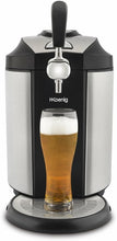 Load image into Gallery viewer, H.Koenig Tireuse à Bière compatible tous Fûts Universels Pressurisés de 5L Inox BW1778, Machine, Pompe, Pression domestique, Professionnelle, Universelle, Refroidissement intégré 4°C