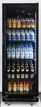 Load image into Gallery viewer, METRO Professional Réfrigérateur à Boissons GSC2360B, Acier/Verre, 62 x 63.6 x 175.3 cm, 347 L, avec Serrure, Noir
