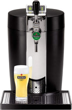 Load image into Gallery viewer, Krups Beertender Machine bière pression, Fûts de 5 L, Marques du groupe Heineken, Témoin lumineux, Température et mousse parfaites, Bière fraîche, Installation facile, Compact noire VB450E10