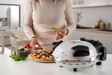 Load image into Gallery viewer, Ariete Pizza Oven 918, Pizza 4 Minutes, 5 Cooking Levels, Refractory Plate for Heating, Wooden Blades Included, Maximum Temperature 400°C, 1200W, White