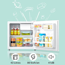 Load image into Gallery viewer, COMFEE’ RCD50WH2(E) | Mini Réfrigérateur 43L avec Freezer