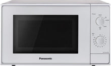 Load image into Gallery viewer, Panasonic NN-E20JWMEPG Microwave Oven with Glass Turntable, 20L, 800W, Defrost, 5 Power Levels, Timer, White