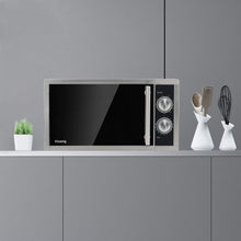 Load image into Gallery viewer, H.Koenig Micro-Ondes Four Grill 2 en 1 VIO9, 25L, Plateau tournant 27cm, 10 modes de cuisson jusqu’à 1000W, Décongélation, Cuisson combinée, écran LCD [Classe énergétique A+]