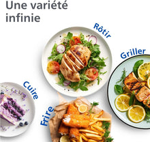 Load image into Gallery viewer, Philips Air Fryer 3000 Series Double Basket - Healthy, Fast and Versatile Cooking, 9 Litre Capacity, Touch Screen, Two Drawer Design (NA350/00)