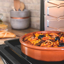 Load image into Gallery viewer, Cecotec Bake&amp;Toast 4600 Black Gyro Countertop Oven, 46 L, 2000 W, 12 Combinable Heating Functions, Includes Rotating Spindle, Crumb Catcher Tray.