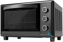 Load image into Gallery viewer, Cecotec Bake&amp;Toast 4600 Black Gyro Countertop Oven, 46 L, 2000 W, 12 Combinable Heating Functions, Includes Rotating Spindle, Crumb Catcher Tray.