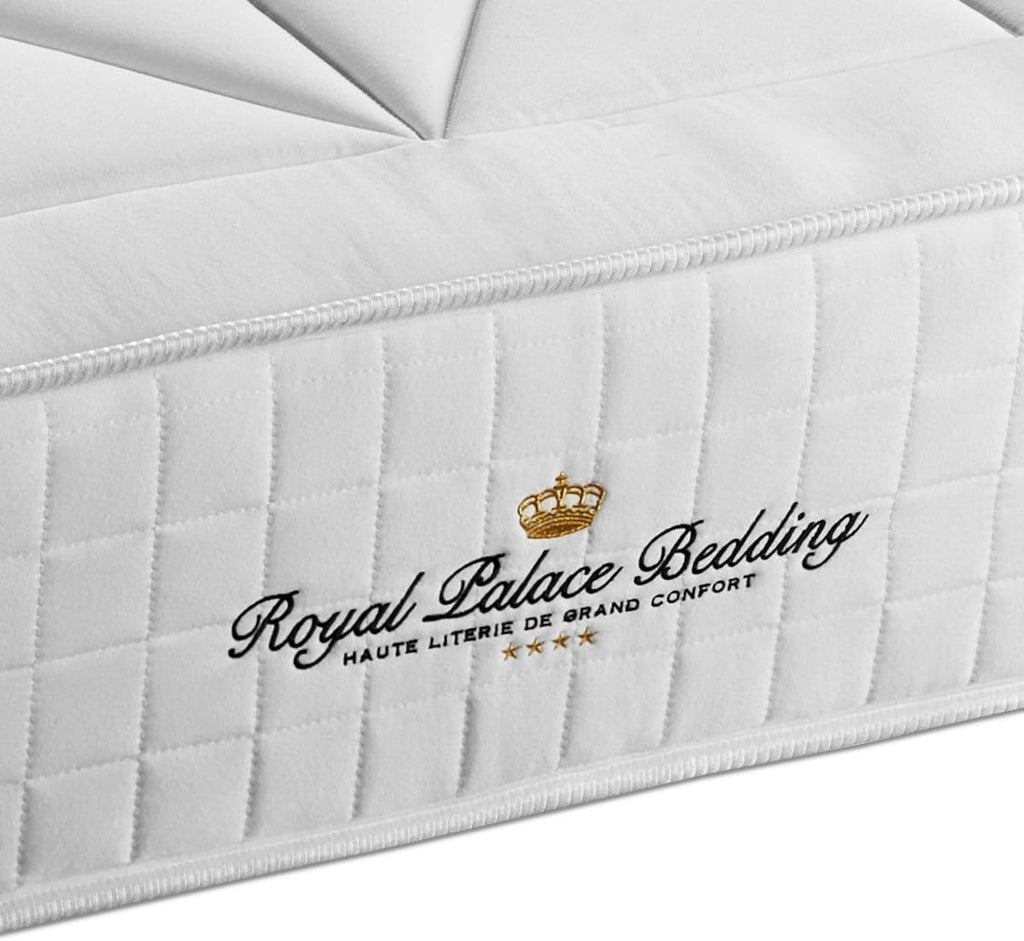 Royal Palace Bedding Windsor Pocket Spring Mattress + Memory Foam Maxi Thickness 140 x 190 cm | Thickness: 26 cm | Comfort: Balanced
