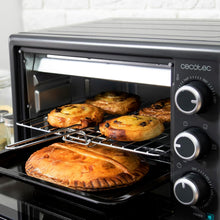 Load image into Gallery viewer, Cecotec Bake&amp;Toast 4600 Black Gyro Countertop Oven, 46 L, 2000 W, 12 Combinable Heating Functions, Includes Rotating Spindle, Crumb Catcher Tray.