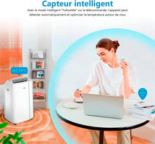 Load image into Gallery viewer, MIDEA Climatiseur PortaSplit Mobile Silencieux 4-in-1| 12000 BTU | Chauffage et Climatisation Portable Prêt à Poser 3,5kW- Clim Mobile avec rafraîchisseur, déshumidificateur, chauffage,ventilateur