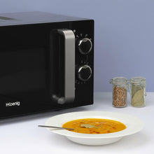 Load image into Gallery viewer, H.Koenig Microwave Oven Grill 2 in 1 VIO9, 25L, 27cm Turntable, 10 Cooking Modes up to 1000W, Defrosting, Combined Cooking, LCD Display [Energy Class A+]