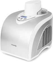 Load image into Gallery viewer, H.Koenig Professional Ice Cream Maker HF320, Electric Ice Maker 2L, 180 W, Refrigerant &amp; Cold Maintenance - Sorbet and Ice Cream