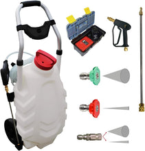 Load image into Gallery viewer, FORUM EQUIPEMENT - Pulvérisateur Électrique Pro Sprayer III 30L – Pulvérisateur Électrique Toiture Longue Portée à Batterie Rechargeable, Débit 240 L/H, Tuyau 8m - 2 Batteries