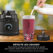 Load image into Gallery viewer, Ninja Detect Power Blender Processor Pro 3-en-1, mixeur 1200W, bol à mélanger, lame malaxeur, gobelet individuel, récipient, pétrir, mixer, hacher et mélanger, noir, TB401EU