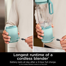 Load image into Gallery viewer, Ninja Blast Max, Portable Blender + Twist &amp; Go, Personal Smoothie, Blend, Ice Crush, 3 Programs, Cordless, 22 oz removable Vessel, Dishwasher Safe, Leakproof, Pink, BC251PK