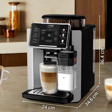 Load image into Gallery viewer, Krups Sensation C50, Machine à café grains, machine expresso, 5 boissons accès direct, Interface tactile, Facile à utiliser, Nettoyage automatique, Buse vapeur Cappuccino, Fabriqué en France EA910810
