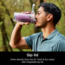 Load image into Gallery viewer, Ninja Blast Max, Portable Blender + Twist &amp; Go, Personal Smoothie, Blend, Ice Crush, 3 Programs, Cordless, 22 oz removable Vessel, Dishwasher Safe, Leakproof, Pink, BC251PK