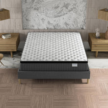 Load image into Gallery viewer, sensoreve November- Matelas Elekctra 140x190cm- Épaisseur 30cm- Hybride: Ressorts ensachés+Mousse Mémoire de Forme - Soutien Tonique &amp; indépendance de Couchage-Label SANITIZED(Anti bactérien/acarien)