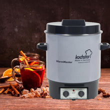 Load image into Gallery viewer, Kochstar K99104035 Electric Sterilizer with Thermostat and Tap 27 Litres 50 x 46.5 x 37 cm Grey