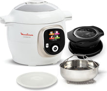 Load image into Gallery viewer, Moulinex Cookeo Mini Smart High Pressure Multicooker, 3L, 2 People, 150 Built-in Recipes, Unattended Cooking, Step-by-Step Guide, Compact, Moulinex App CE880410