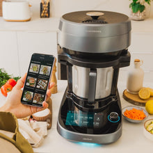Load image into Gallery viewer, Cecotec Robot de Cuisine Mambo Black. 23 Fonctions, 10 Niveaux de Température, 1700W, 2,5 kg de Pâte, Cruche de 3,3L, 10 Vitesses, Minuterie, Température Réglable de 37 °C à 120 °C