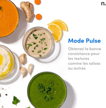 Load image into Gallery viewer, Nutribullet Pro 1200, Blender électrique, Broyeur, Smoothie Blender, Blender multifonctions, puissance 1200w, verres 700ml et 900ml, noir, NB120MB