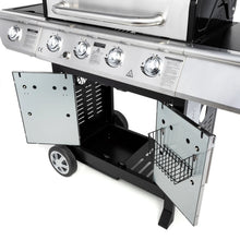 Load image into Gallery viewer, Barbecue au gaz BRISBANE - 4 brûleurs 14kW + réchaud Somagic