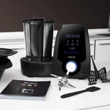 Load image into Gallery viewer, Cecotec Robot de Cuisine Mambo Black. 23 Fonctions, 10 Niveaux de Température, 1700W, 2,5 kg de Pâte, Cruche de 3,3L, 10 Vitesses, Minuterie, Température Réglable de 37 °C à 120 °C