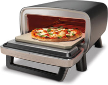 Load image into Gallery viewer, Ninja Woodfire 8-in-1 Electric Outdoor Pizza Oven, Rotisserie &amp; Smoker BBQ with Grate, Pro-Heat Plate, Pizza Stone, Wood Pellets and Shovel, 6 Settings, Dark Orange OO101EU