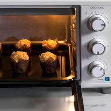 Load image into Gallery viewer, Cecotec Bake&amp;Toast 4600 Black Gyro Countertop Oven, 46 L, 2000 W, 12 Combinable Heating Functions, Includes Rotating Spindle, Crumb Catcher Tray.