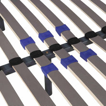 Load image into Gallery viewer, SAMPUR - Sommier Essentiel 140x190 cm | Résistant et Confortable | 7 Pieds Inclus | Lattes réglables | Cadre métal laqué époxy | Sommier 1 ou 2 Personnes | Montage Rapide et Facile