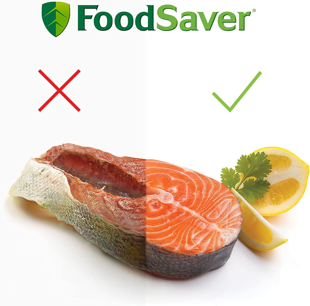 FoodSaver Professional Automated Vacuum Sealer | Storage Compartment for Roller and Cutter | Marinade Function | Includes Matching Vacuum Sealer Bags [FFS006X]