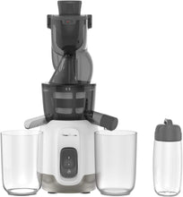 Load image into Gallery viewer, Moulinex Juice &amp; Clean ZU420E10 Fruit and Vegetable Juice Extractor, Vitamin Juice, Press, 150 W, 42 to 83 RPM, Fresh Fruit Juice, Jam, Grout, Sorbet, Automatic Cleaning