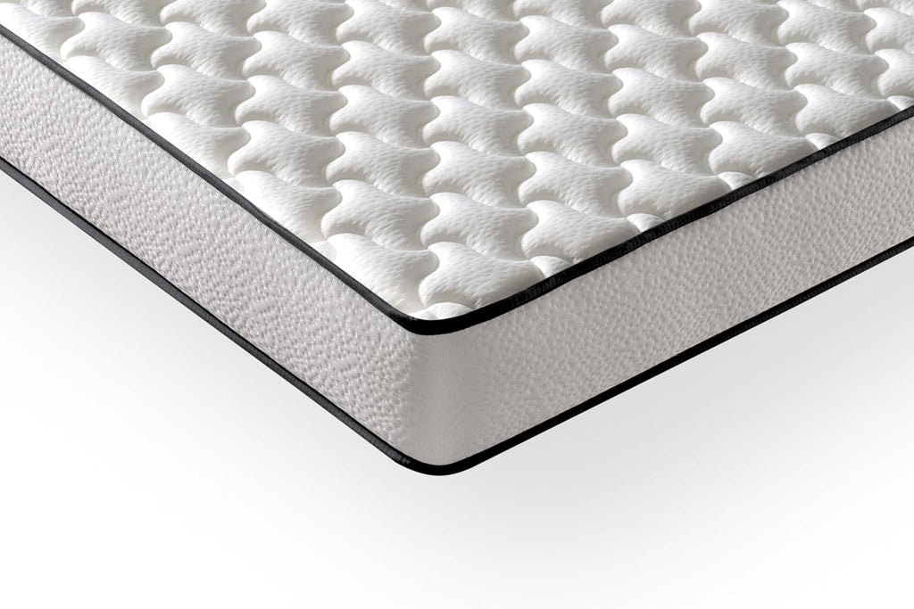 DAGOSTINO HOME BOUTIQUE COLLECTION Matelas Mousse 90x200 New York - Ferme - Réversible - Côté Été/Hiver - H15 Cm