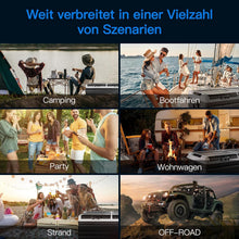 Load image into Gallery viewer, AAOBOSI 46 L Glaciere a Compression, Glaciere Electrique Double Zone, 12 V/24 V et 100-240 V Frigo Camping, -20 ℃ à 20 ℃, pour Voiture, Camion, Bateau, Camping-Car