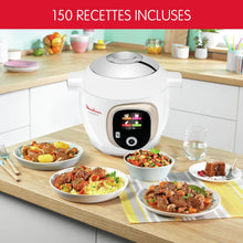 Load image into Gallery viewer, Moulinex Cookeo Mini Smart High Pressure Multicooker, 3L, 2 People, 150 Built-in Recipes, Unattended Cooking, Step-by-Step Guide, Compact, Moulinex App CE880410