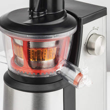Load image into Gallery viewer, Extracteur de Jus de Fruits et Légumes vertical GSX24 H.Koenig Centrifugeuse Vitamin + sans BPA - 82 mm Large Bouche - 3 tamis pour jus fin ou épais et sorbet - Pression douce - 50 tours 400 W