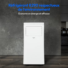 Load image into Gallery viewer, MEDION Smart Climatiseur Mobile P1002 (10000 BTU, 3-en-1, Refroidir, Déshumidification, Ventilation, jusqu'à 34m², kit de joint de fenêtre, mode sommeil, contrôle Wifi, Télécommande, Écran, MD 37733)