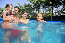 Load image into Gallery viewer, Bestway Steel Pro Frame Piscine carrée sans pompe en acier Bleu 400 x 211 x 81 cm bleu 56405