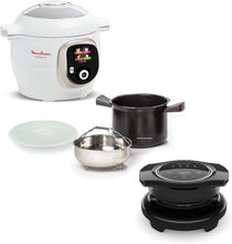 Load image into Gallery viewer, Moulinex Cookeo Mini Smart High Pressure Multicooker, 3L, 2 People, 150 Built-in Recipes, Unattended Cooking, Step-by-Step Guide, Compact, Moulinex App CE880410