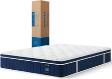 Load image into Gallery viewer, Inofia Ace Hybrid Firm Mattress 140 x 200 cm H4 Firm Mattress with Breathable Memory Foam and Independent Bagged Springs, 7 Ergonomic Zones, Extra Comfort for Adults and Children