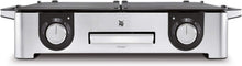 Load image into Gallery viewer, WMF Master-Grill électrique, 2400W, Grande surface 28x50cm, Revêtement antiadhésif, Plaques amovibles compatibles lave-vaisselle, Inox 18/10 Cromargan, Lono 0415280011