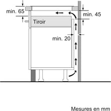 Load image into Gallery viewer, Bosch PUJ611BB5E, Série 4, Plaque induction, 3 feux, 60 cm, Noir, Sans cadre