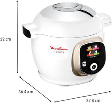Load image into Gallery viewer, Moulinex Cookeo Mini Smart High Pressure Multicooker, 3L, 2 People, 150 Built-in Recipes, Unattended Cooking, Step-by-Step Guide, Compact, Moulinex App CE880410