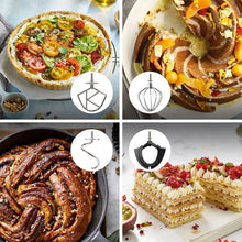 Load image into Gallery viewer, Kenwood Titanium Chef Baker KVC65.001WH, Pastry Robot with Integrated Scales, Including 3-Piece Pastry Set, Spatula &amp; Splash Protection, 1200 W, White