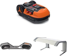 Load image into Gallery viewer, WORX LANDROID Vision WR206E.1, Robot Tondeuse sans Fil périphérique 600 m² Surf.Max 700 m², Installation en 30 Min, Caméra 4K + IA Adaptative, évite Tous Les Obstacles, Coupe des Bordures, Multizone