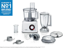 Load image into Gallery viewer, Bosch MultiTalent 8 MC812M844 – Robot de cuisine polyvalent avec plus de 50 fonctions – 1250 W – Grande capacité de 3,9 L – Couleur : Noir